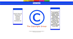 Desktop Screenshot of copyrightgroup.info
